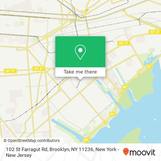 102 St Farragut Rd, Brooklyn, NY 11236 map