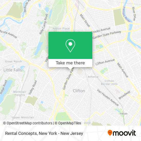 Rental Concepts map