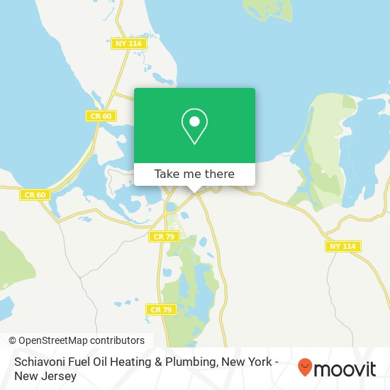 Schiavoni Fuel Oil Heating & Plumbing map