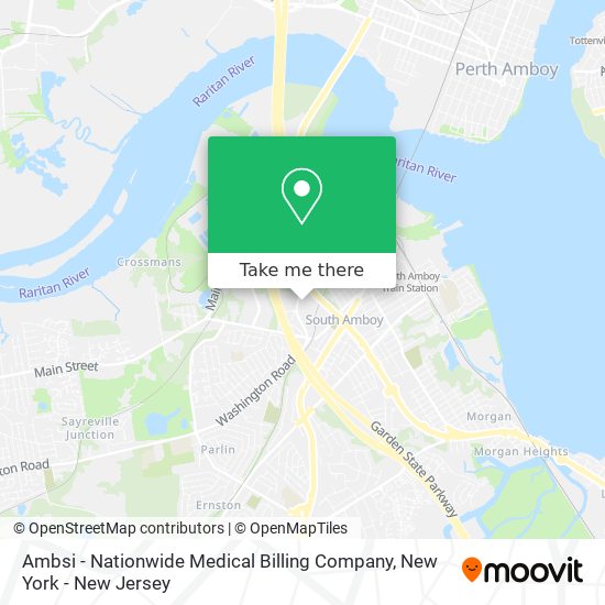 Ambsi - Nationwide Medical Billing Company map
