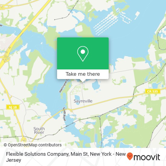 Flexible Solutions Company, Main St map