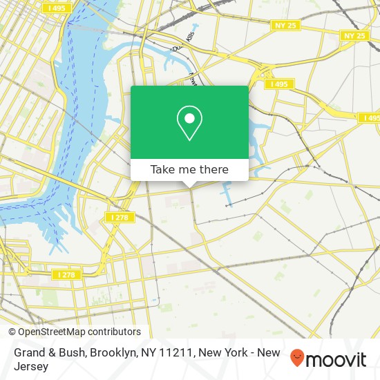 Grand & Bush, Brooklyn, NY 11211 map