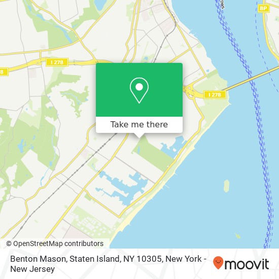 Benton Mason, Staten Island, NY 10305 map