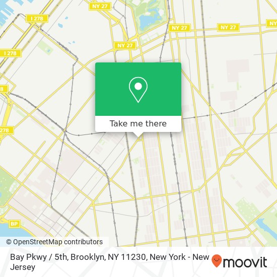 Bay Pkwy / 5th, Brooklyn, NY 11230 map