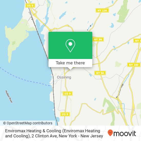 Enviromax Heating & Cooling (Enviromax Heating and Cooling), 2 Clinton Ave map