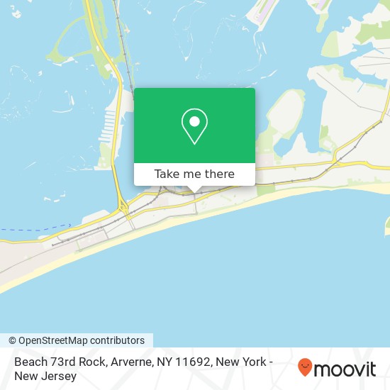Beach 73rd Rock, Arverne, NY 11692 map