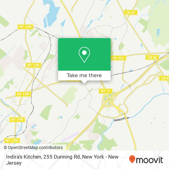 Indira's Kitchen, 255 Dunning Rd map