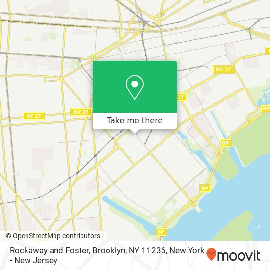 Rockaway and Foster, Brooklyn, NY 11236 map