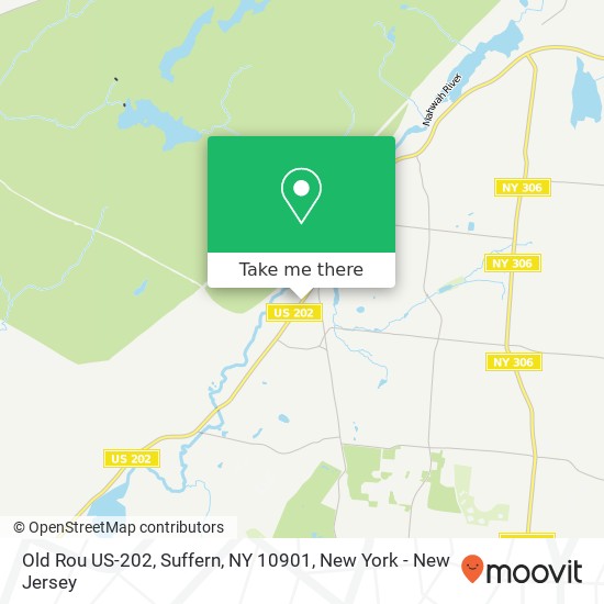 Mapa de Old Rou US-202, Suffern, NY 10901