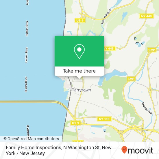 Mapa de Family Home Inspections, N Washington St