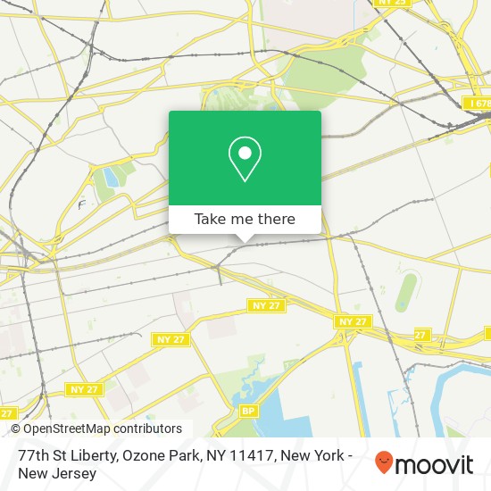 77th St Liberty, Ozone Park, NY 11417 map