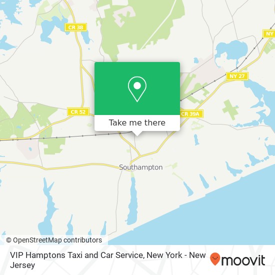 Mapa de VIP Hamptons Taxi and Car Service