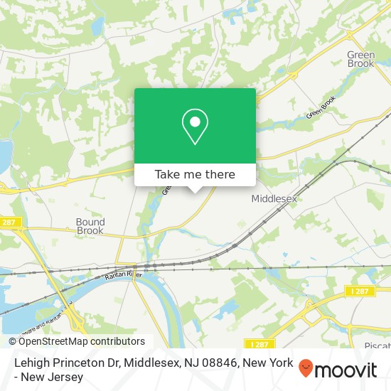 Lehigh Princeton Dr, Middlesex, NJ 08846 map