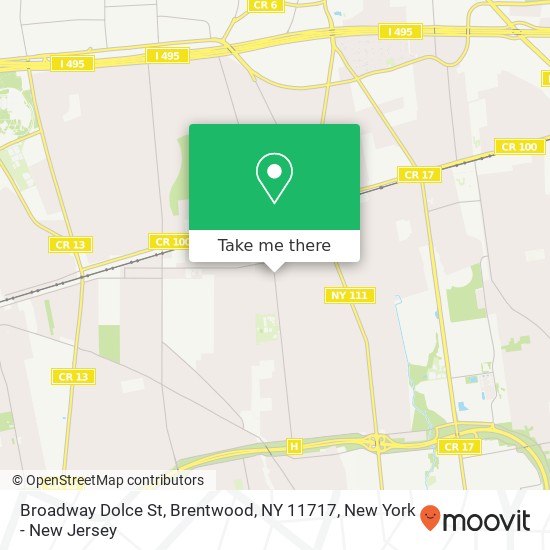 Broadway Dolce St, Brentwood, NY 11717 map