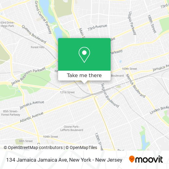 Mapa de 134 Jamaica Jamaica Ave