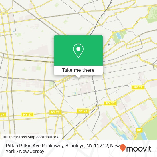 Pitkin Pitkin Ave Rockaway, Brooklyn, NY 11212 map