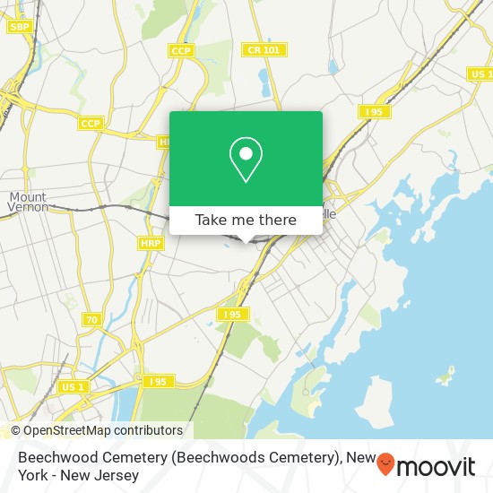 Beechwood Cemetery (Beechwoods Cemetery) map