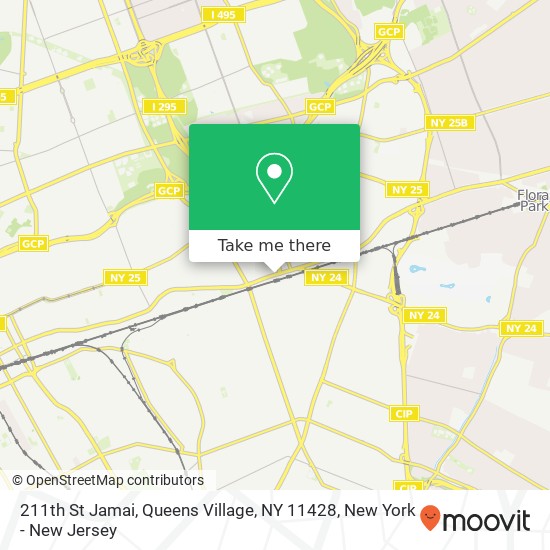 211th St Jamai, Queens Village, NY 11428 map