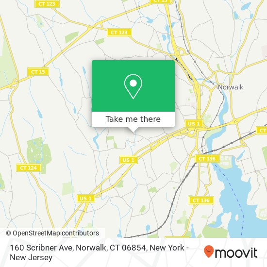 160 Scribner Ave, Norwalk, CT 06854 map
