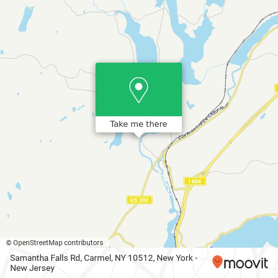 Samantha Falls Rd, Carmel, NY 10512 map