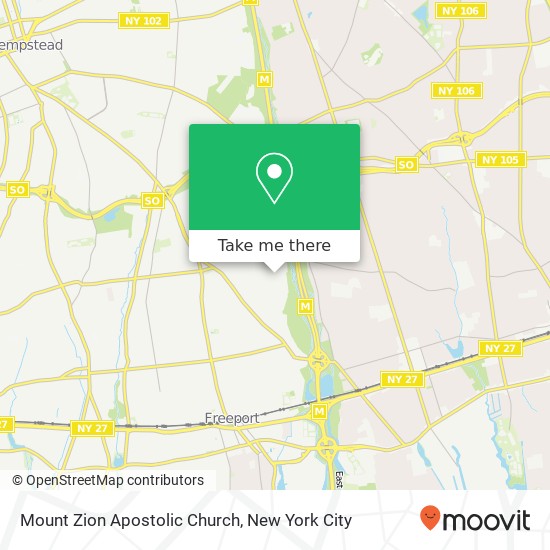 Mount Zion Apostolic Church map