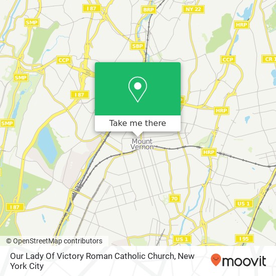 Mapa de Our Lady Of Victory Roman Catholic Church