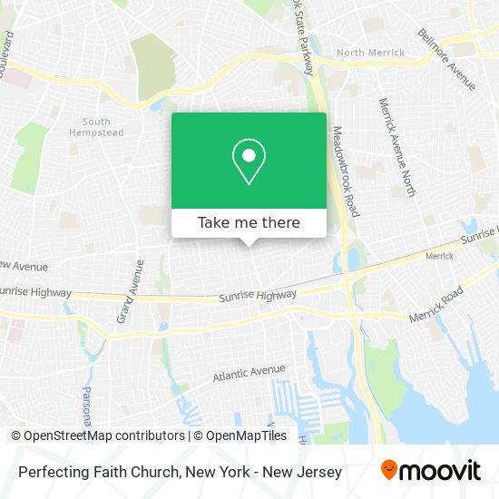 Perfecting Faith Church map