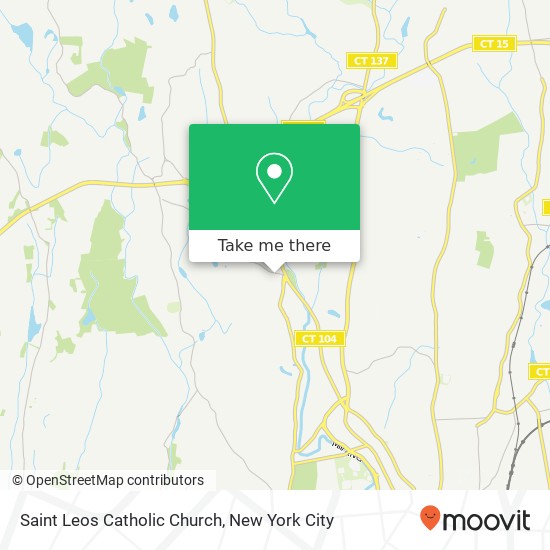 Saint Leos Catholic Church map