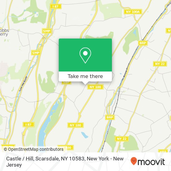 Castle / Hill, Scarsdale, NY 10583 map