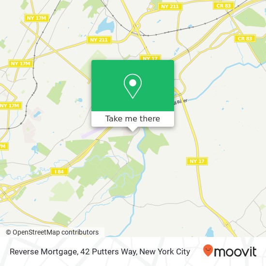 Mapa de Reverse Mortgage, 42 Putters Way