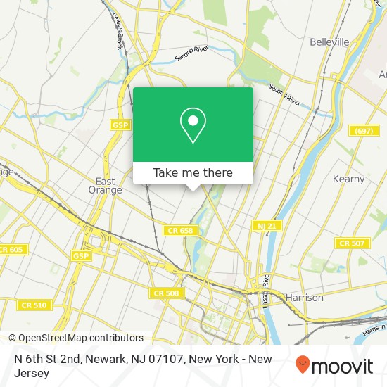 N 6th St 2nd, Newark, NJ 07107 map