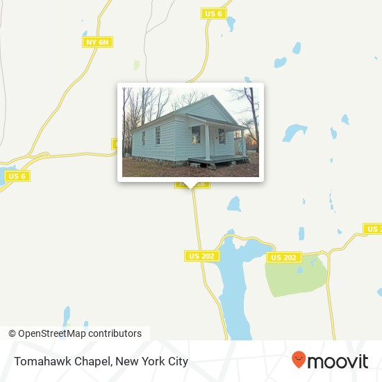 Mapa de Tomahawk Chapel