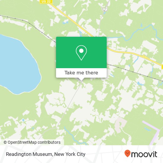 Mapa de Readington Museum