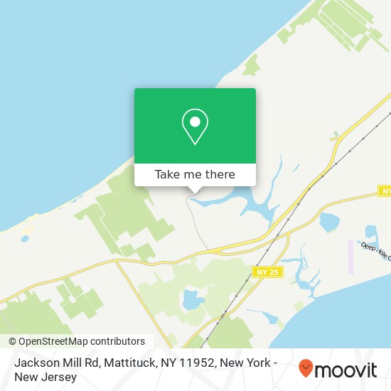Mapa de Jackson Mill Rd, Mattituck, NY 11952