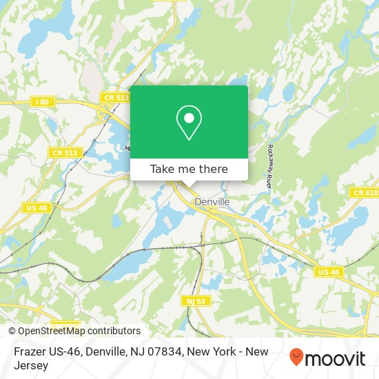 Frazer US-46, Denville, NJ 07834 map