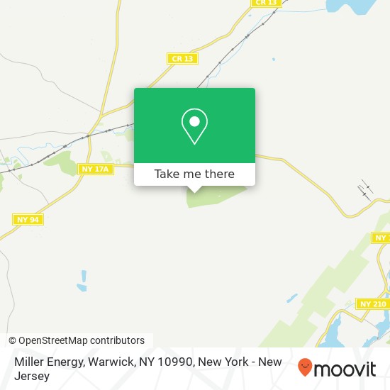 Miller Energy, Warwick, NY 10990 map