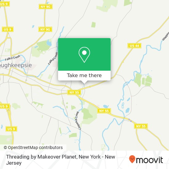 Threading by Makeover Planet map