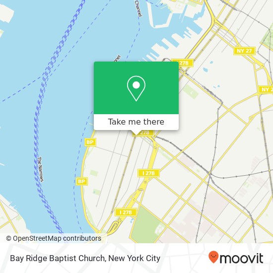 Mapa de Bay Ridge Baptist Church