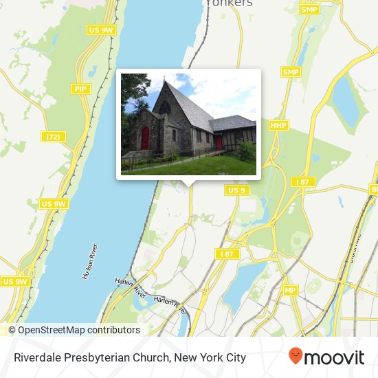 Riverdale Presbyterian Church map
