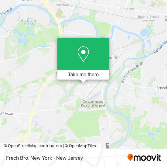 Mapa de Frech Bro, Manville, NJ 08835