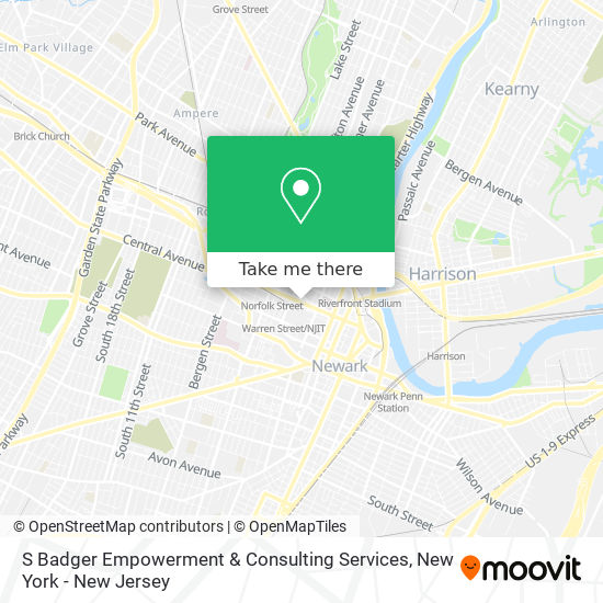 S Badger Empowerment & Consulting Services map