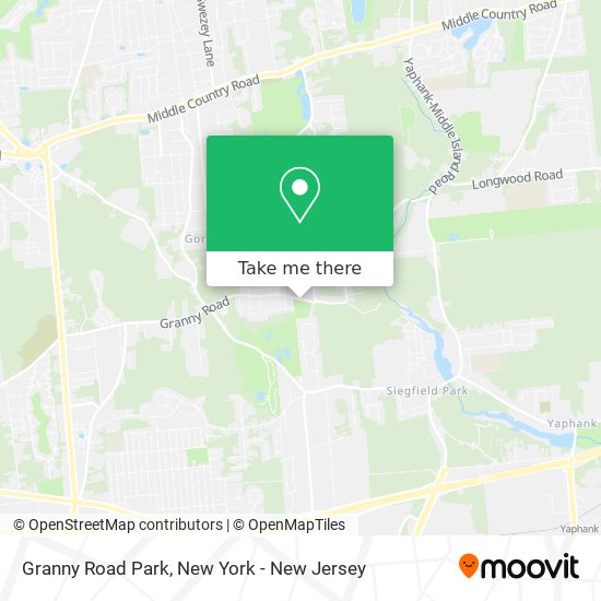 Mapa de Granny Road Park