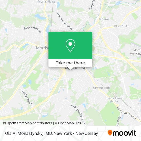 Mapa de Ola A. Monastyrskyj, MD