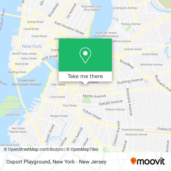 Oxport Playground map