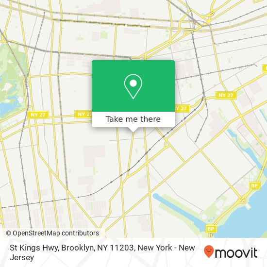 St Kings Hwy, Brooklyn, NY 11203 map