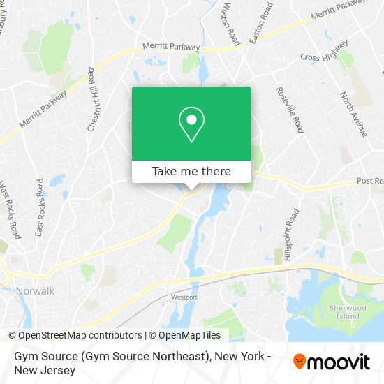 Mapa de Gym Source (Gym Source Northeast)