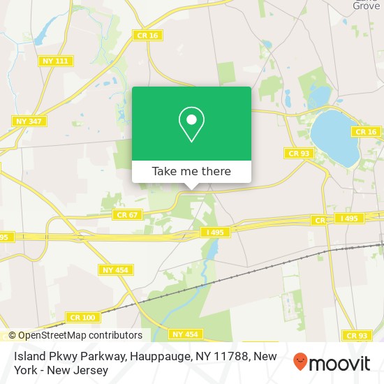 Island Pkwy Parkway, Hauppauge, NY 11788 map