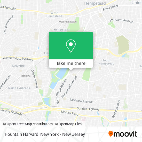 Mapa de Fountain Harvard