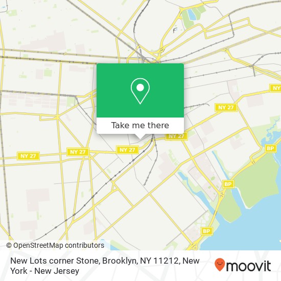 New Lots corner Stone, Brooklyn, NY 11212 map