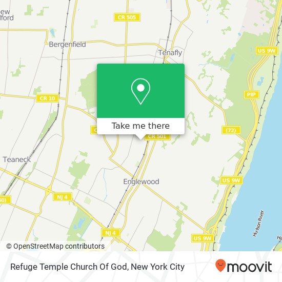 Refuge Temple Church Of God map